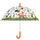 Esschert Design KG261 Kinder-Regenschirm mehrfarbig, transparent,