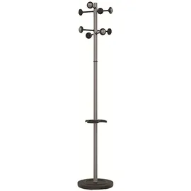 Unilux Garderobenständer Accueil 175 x 34 cm Grau