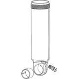 RockShox Damper Body/ifp Fast Monarch Unternehmen - Black - 200 x 57 mm