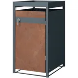 Mülltonnenbox Mülltonnenhaus Müllbox Mülltonnenverkleidung Pflanzkasten 60-240L