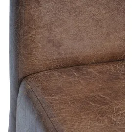 Mendler Barhocker HWC-C33, Barstuhl Tresenhocker, Holz MVG-zertifiziert ~ Wildlederimitat, dunkle Beine, Stoff/Textil