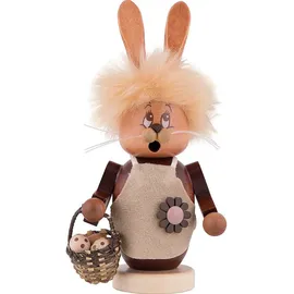 Christian Ulbricht Räuchermann Miniwichtel Häsin 16,5 cm beige/braun