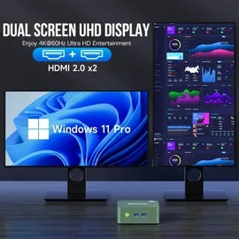 gmktec G3 Plus Mini-PC 16 GB RAM 512 GB SSD Windows 11