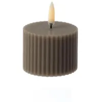 uYuni LED Mini Kerze Thea 5,8 cm sand