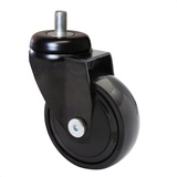 Wagner Design-Lenkrolle 3C Ø 7,5 cm Tragkraft 75 kg Schwarz