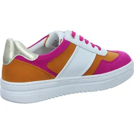 Marco Tozzi Sneaker Damen Weit Mehrfarbig/Weiß/Pink 38