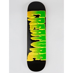 Creature Logo Outline Stumps 8.25" Skateboard Deck yellow / green Gr. Uni