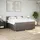 vidaXL Boxspringbett 180 x 200 cm Taupe