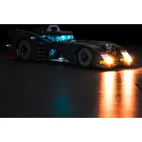LocoLee Led Licht Set Kompatibel mit Lego Batman verfolgt den Joker (Kein LEGO-Set), Led Beleuchtungs Set Compatible with Lego 76224 DC Batmobile: Batman verfolgt den Joker Set - Nur Lichter Set