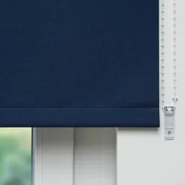 LIEDECO Seitenzugrollo Uni 62 x 180 cm verdunkelnd dunkelblau