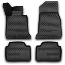 lement Element 3D passgenaue Premium Antirutsch Gummimatten Set passend für BMW 1-er f20 2011-2019 | 100% Auto Fußmatten, robuste Universal Fußmatte Auto, Gummimatten Auto, Auto Fussmatten Gummi