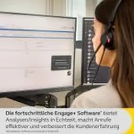 JABRA Engage 40 UC Stereo USB-A ohne Kontrolleinheit