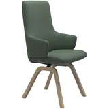 Stressless Stuhl Laurel | Holzgestell D200 Calido Emerald Green Mit Armlehnen Hoher Rücken