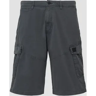 S.Oliver - File: Cargo-Shorts im Relaxed Fit, Herren, grau, 32