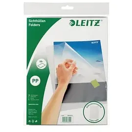 Leitz Sichthüllen 4000 Standard DIN A4 transparent genarbt 0,13 mm, 10 St.