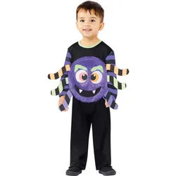 Mini Spider Monster Kinderkostüm - Baby-3-6-Monate