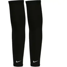 Nike Lightweight Sleeves 2.0 Armbandage aus Recyceltem Polyester in der Farbe Black-Silver, Größe: S/M, N.100.4268.042.SM