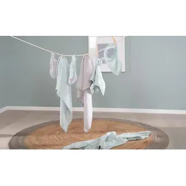 roba Geschenkset Baby Essentials 'Lil Planet' frosty green aus Bio-Baumwolle, Gots