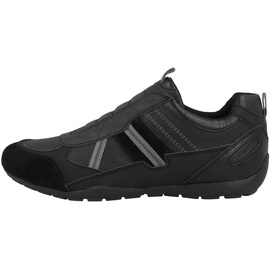 GEOX U RAVEX B Sneaker, Black/Anthracite, 40 EU
