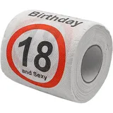 POFET Lustiges Toilettenpapier zum Geburtstag, Toilettenpapier, Geburtstagsdekoration, Geschenkartikel