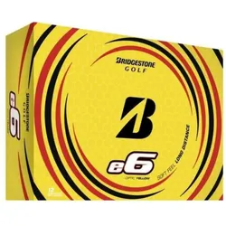 Packung mit 12 Golfbällen Bridgestone E6 Gelb EINHEITSGRÖSSE