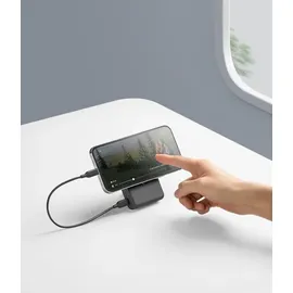 Anker 633 10000 mAh, Kabelloses Aufladen, Schwarz