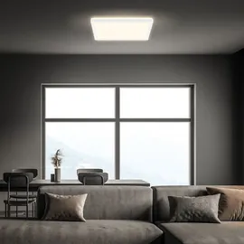 Briloner Brilo LED Panel Slim CTS Schalter Flach Backlight Weiß 29,3 cm x 29,3 cm