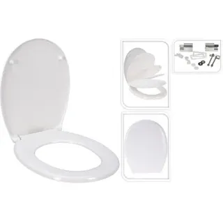 Bathroom Solution s Toilettensitz Universal. langsam absenkbar. Weiß