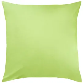 Traumschlaf Kissenbezug Basic Single Jersey 80 x 80 cm Grün