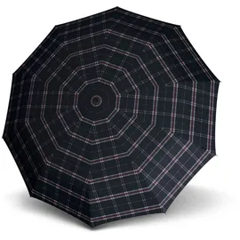 Knirps Regenschirm T.771 Long Automatic Check Navy