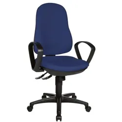 Topstar Bürostuhl »Support SY« ohne Armlehnen blau