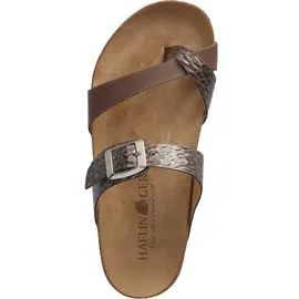 HAFLINGER Pantolette in braun - Braun - 37