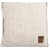 Knit Factory Jesse Zierkissen 50 x 50 cm Beige