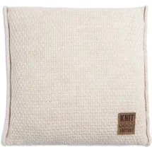 Knit Factory Jesse Zierkissen 50 x 50 cm Beige