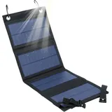 Solar Ladegerät 30W tragbares wasserdicht, IP67 faltbares Solarpanel mit USB-A nschluss, kompatibel mit Netzstation, Handy für Outdoor, Camping, Wandern (20W)
