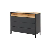 Musterring Joline 115,2 x 91 x 49 cm Grau