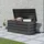 primeyard Gartenbox 137 x 61 cm Anthrazit