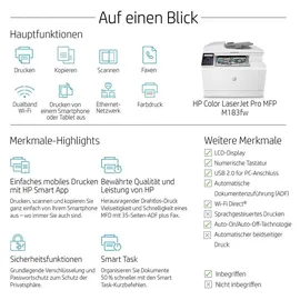 HP Color LaserJet Pro MFP M183fw