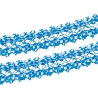 Papstar Girlande Papier Ø 16 cm 10 St. Bayrisch Blau