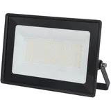 Mille Lucciole 50W LED Strahler Außen,5000LM Superhell Außenstrahler IP65 Wasserdicht Fluter 6500K Kaltweiß Scheinwerfer,LED Strahler für Hinterhof,Garage,Garten,Keine Bewegungsmelder【Schwarz】