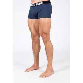 Gorilla Wear Boxershorts 3er-Pack - Grau/Blau/Rot - S