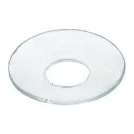 holfeuer crystal design Spitzkerze Glas-Kerzenmanschette für Pyramiden und schmale Kerzen (Innen Ø 13 mm)