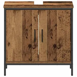 vidaXL Badezimmermöbel Set 2 pcs Braun 60 x 30 x 60 cm Holzwerkstoff