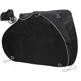 TeamObsidian Fahrradgarage wetterfest - Fahrradabdeckung wasserdicht - 300D Fahrrad Garage Outdoor - 1 bis 3 Fahrräder - Fahrradplane Fahrrad Abdeckung - Fahrradschutzhülle unterwegs