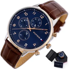 Tommy Hilfiger LEONARD Quarz Leder 1791987