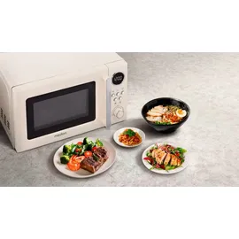 Medion MD15000 Retro Mikrowelle Solo beige 800W 20L