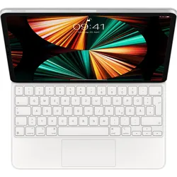 Magic Keyboard für Apple iPad Pro 12.9" (6th generation) iPad Pro 12.9" (5th generation) iPad Pro 12.9" (4th generation) iPad Pro 12.9" (3rd generation) bis 32,8 cm (12.9") (Weiß)