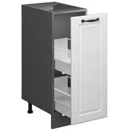 Vicco Apothekerschrank R-Line 30 cm ohne Arbeitsplatte Weiß