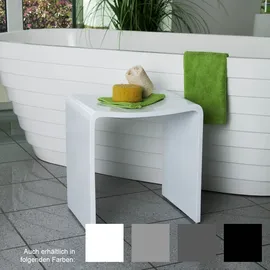Four & more Design Spa Duschhocker Modell 'Rom' grau