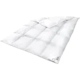 Mayaadi-Home Daunendecke 240x260 cm 70% DAUNEN - 30% FEDERN - 2000 G 100% Natur Bettdecke,
